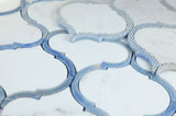 Grace Royal Sapphire Arabesque Waterjet Mosaic Wall Tile