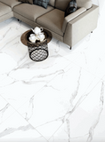 12 X 24 Calacatta Pearl Polished Marble Look Porcelain Tile