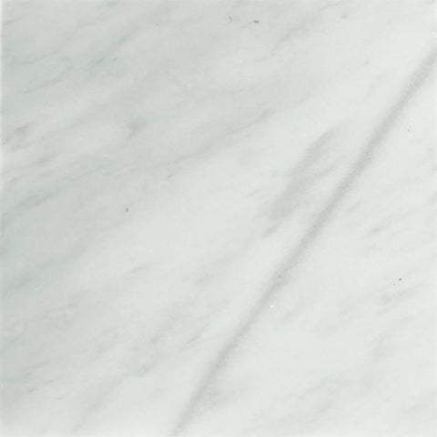 12 X 12 Bianco Venatino (Bianco Mare) Marble Polished Field Tile