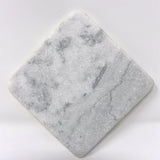Carrara White Marble Handmade Coasters