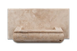 Ivory Travertine Hand-Made Custom Soap Holder - Soap Dish - Honed