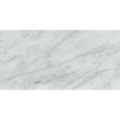 12 X 24 Bianco Venatino (Bianco Mare) Marble Honed Field Tile