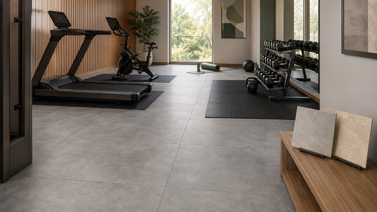 Best Tile for a Home Gym: A Complete Flooring and Wall Guide