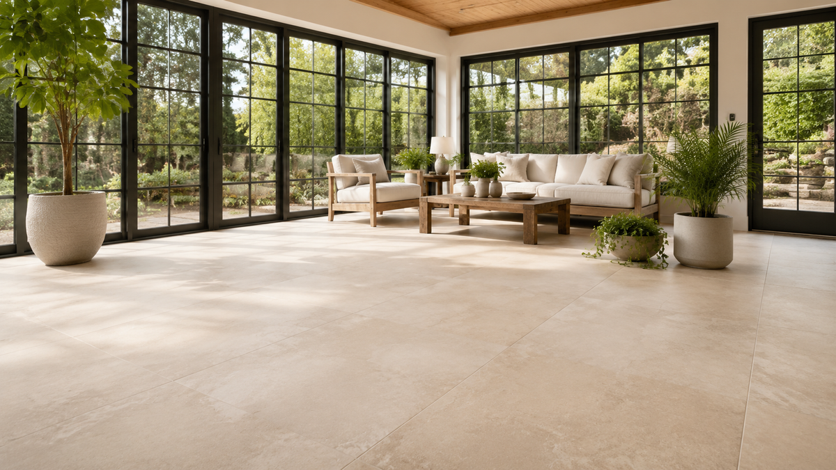 Best Tile for a Sunroom or Enclosed Patio: A Complete Flooring Guide