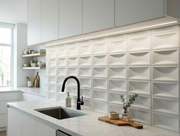 What is a Reverse Bevel Tile? The 3D Wall Texture You Didn’t Know You Needed