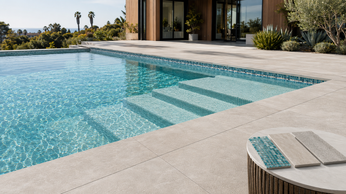How to Choose Pool Tile: A Complete Waterline, Interior, and Pool Deck Guide