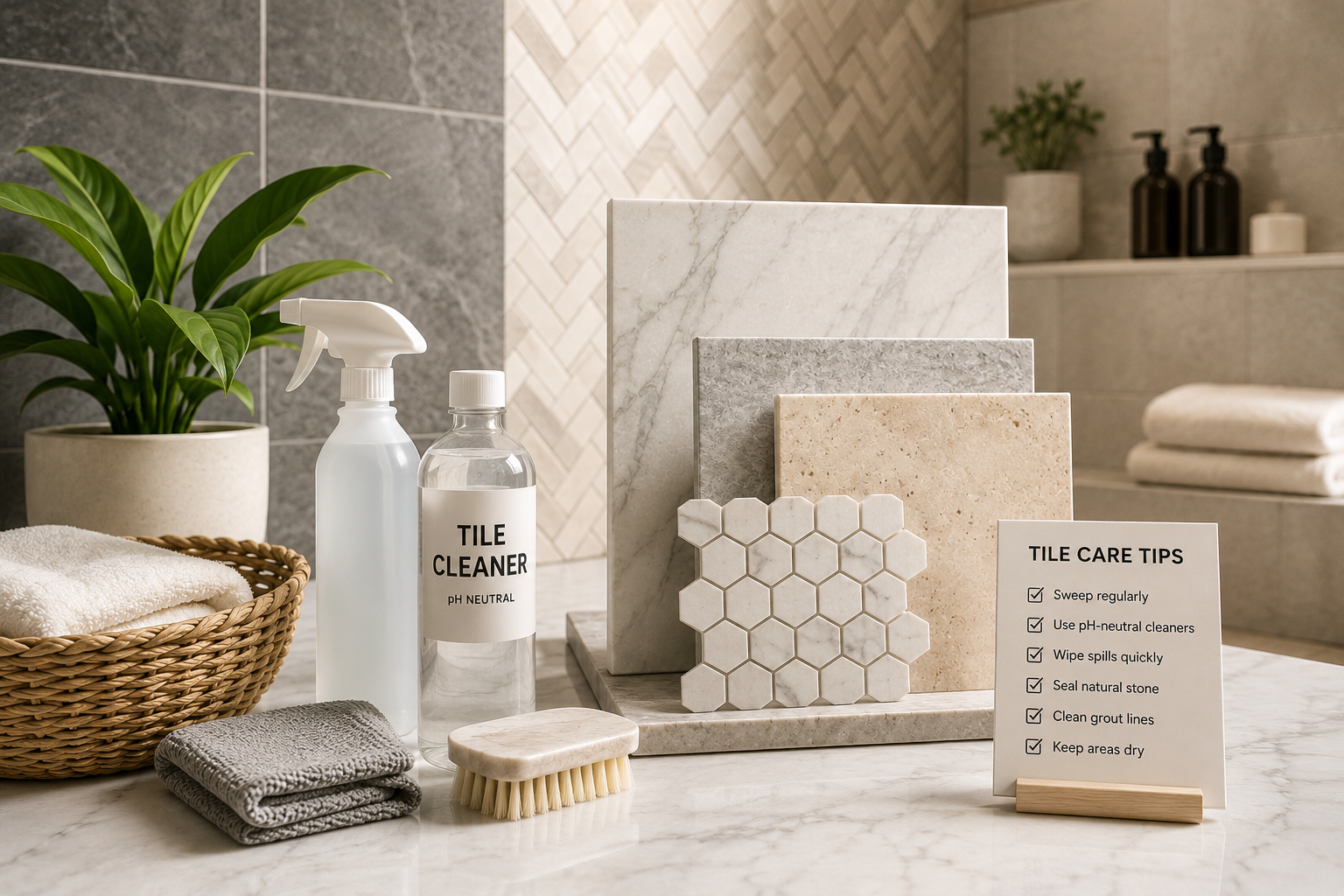 Tile Maintenance Guide: How to Clean, Protect, and Preserve Your Tile Surfaces