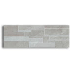 10x30 Alaska Muretto Gray Natural Stone Look Porcelain Wall Tile 10x30 Alaska Muretto Gray Natural Stone Look Porcelain Wall Tile - American Tile Depot