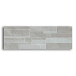 10x30 Alaska Muretto Gray Natural Stone Look Porcelain Wall Tile 10x30 Alaska Muretto Gray Natural Stone Look Porcelain Wall Tile - American Tile Depot
