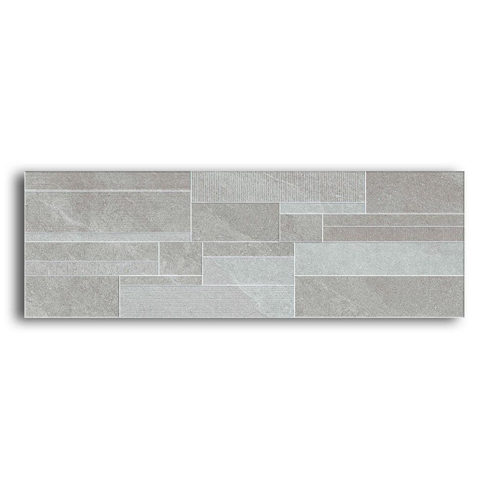 10x30 Alaska Muretto Gray Natural Stone Look Porcelain Wall Tile 10x30 Alaska Muretto Gray Natural Stone Look Porcelain Wall Tile - American Tile Depot
