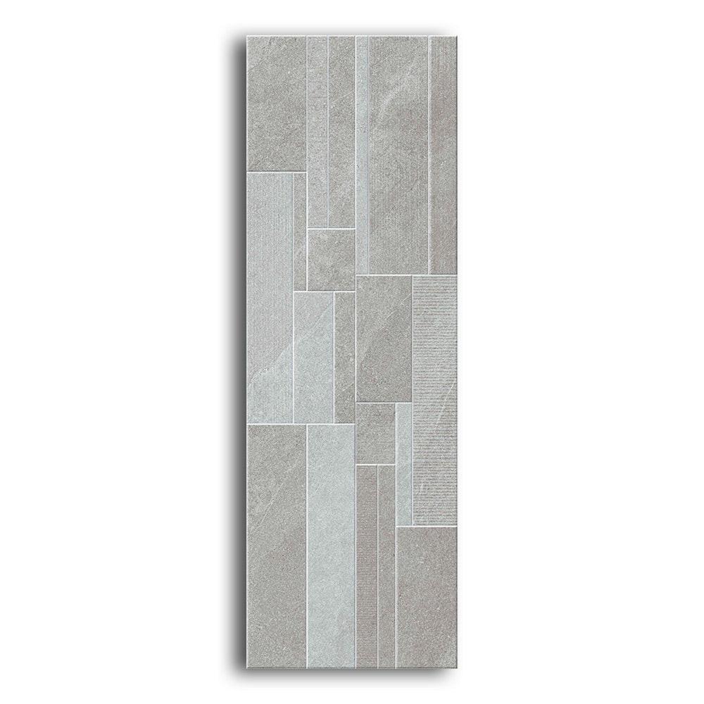 10x30 Alaska Muretto Gray Natural Stone Look Porcelain Wall Tile 10x30 Alaska Muretto Gray Natural Stone Look Porcelain Wall Tile - American Tile Depot