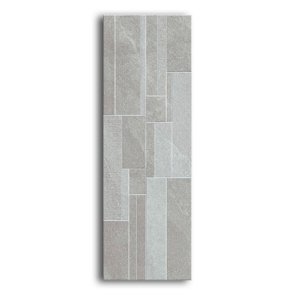 10x30 Alaska Muretto Gray Natural Stone Look Porcelain Wall Tile 10x30 Alaska Muretto Gray Natural Stone Look Porcelain Wall Tile - American Tile Depot