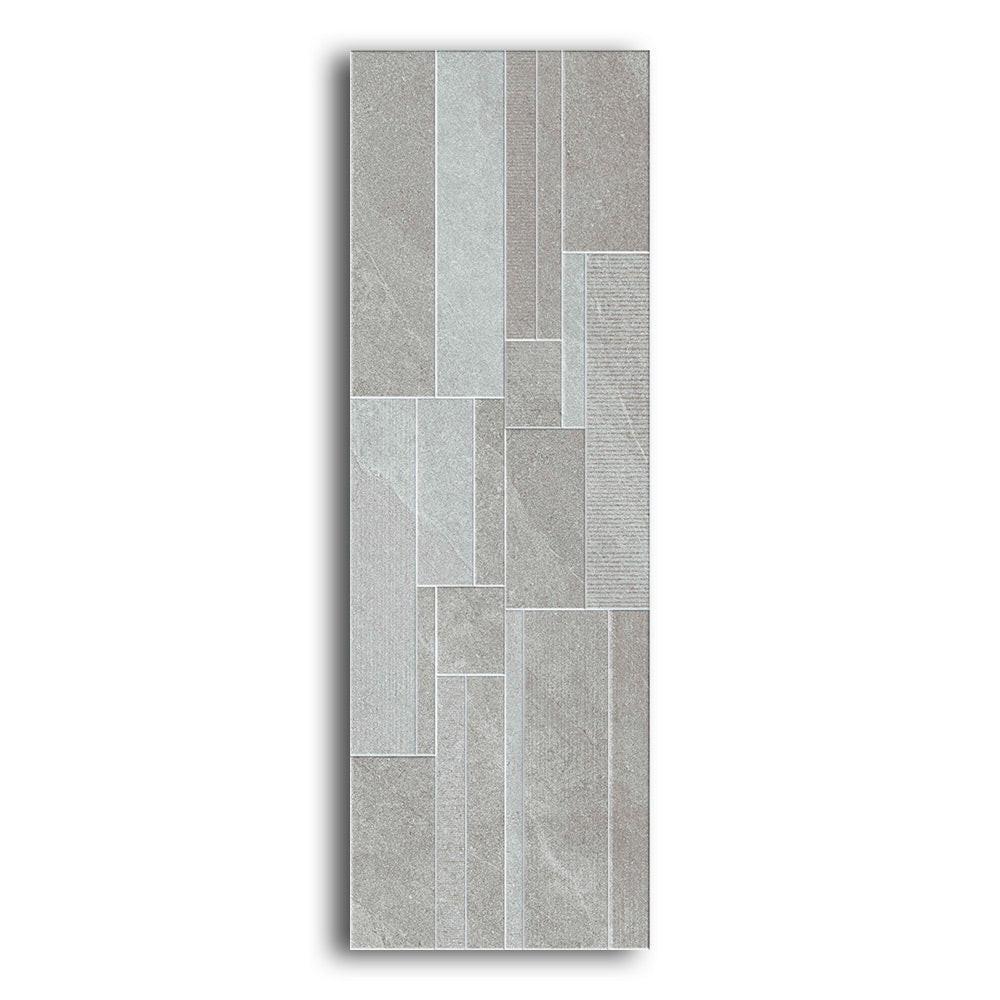 10x30 Alaska Muretto Gray Natural Stone Look Porcelain Wall Tile 10x30 Alaska Muretto Gray Natural Stone Look Porcelain Wall Tile - American Tile Depot