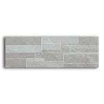 10x30 Alaska Muretto Gray Natural Stone Look Porcelain Wall Tile 10x30 Alaska Muretto Gray Natural Stone Look Porcelain Wall Tile - American Tile Depot