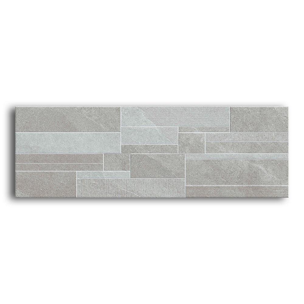 10x30 Alaska Muretto Gray Natural Stone Look Porcelain Wall Tile 10x30 Alaska Muretto Gray Natural Stone Look Porcelain Wall Tile - American Tile Depot