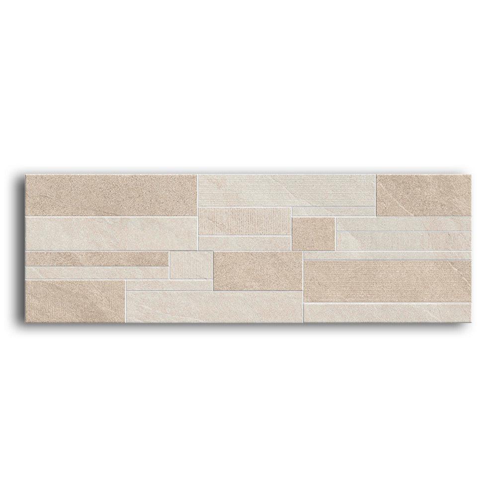 10x30 Alaska Muretto Sand Natural Stone Look Porcelain Wall Tile 10x30 Alaska Muretto Sand Natural Stone Look Porcelain Wall Tile - American Tile Depot