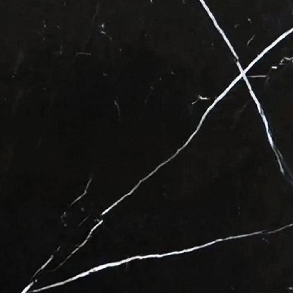 12x12 Black Marquina Marble Honed Tile 12x12 Black Marquina Marble Honed Tile - American Tile Depot