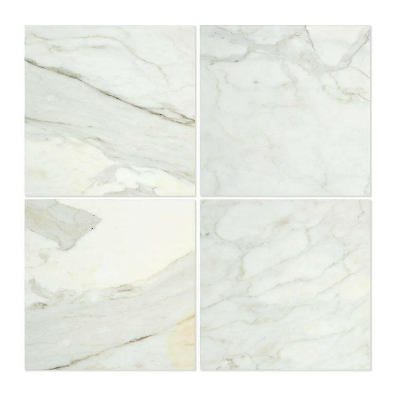 12x12 Calacatta Gold Marble Polished Tile 12x12 Calacatta Gold Marble Polished Tile - American Tile Depot