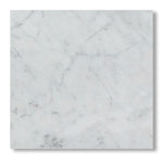 12x12 Carrara White Marble Honed Tile - American Tile Depot