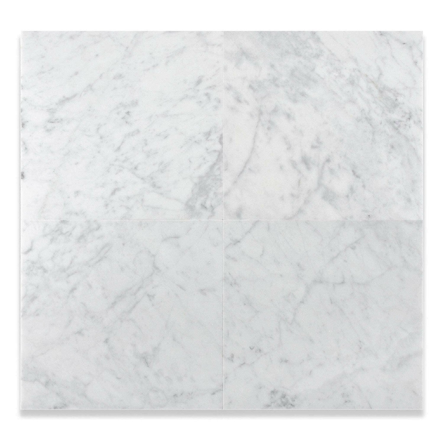 12x12 Carrara White Marble Honed Tile 12x12 Carrara White Marble Honed Tile - American Tile Depot