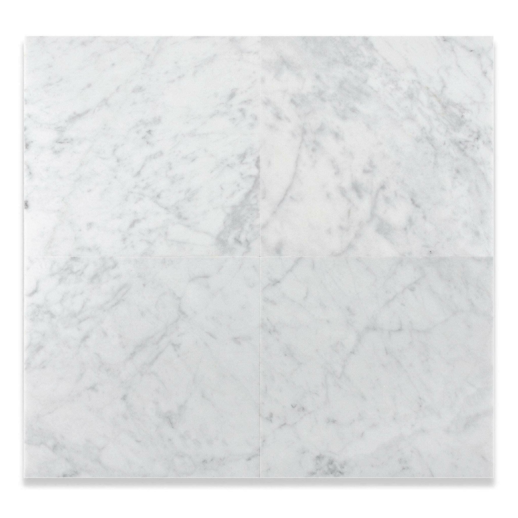 12x12 Carrara White Marble Honed Tile 12x12 Carrara White Marble Honed Tile - American Tile Depot