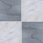 12x12 Checkerboard Tile - Bardiglio Imperiale & Asian Statuary Honed Marble 12x12 Checkerboard Tile - Bardiglio Imperiale & Asian Statuary Honed Marble - American Tile Depot