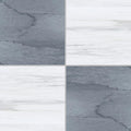 12x12 Bardiglio & Bianco Dolomite Polished