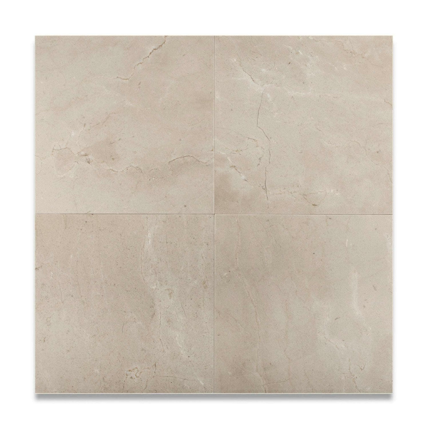 12x12 Crema Marfil Marble Honed Tile 12x12 Crema Marfil Marble Honed Tile - American Tile Depot