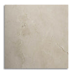 12x12 Crema Marfil Marble Honed Tile - American Tile Depot