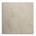 12x12 Crema Marfil Marble Honed Tile - American Tile Depot