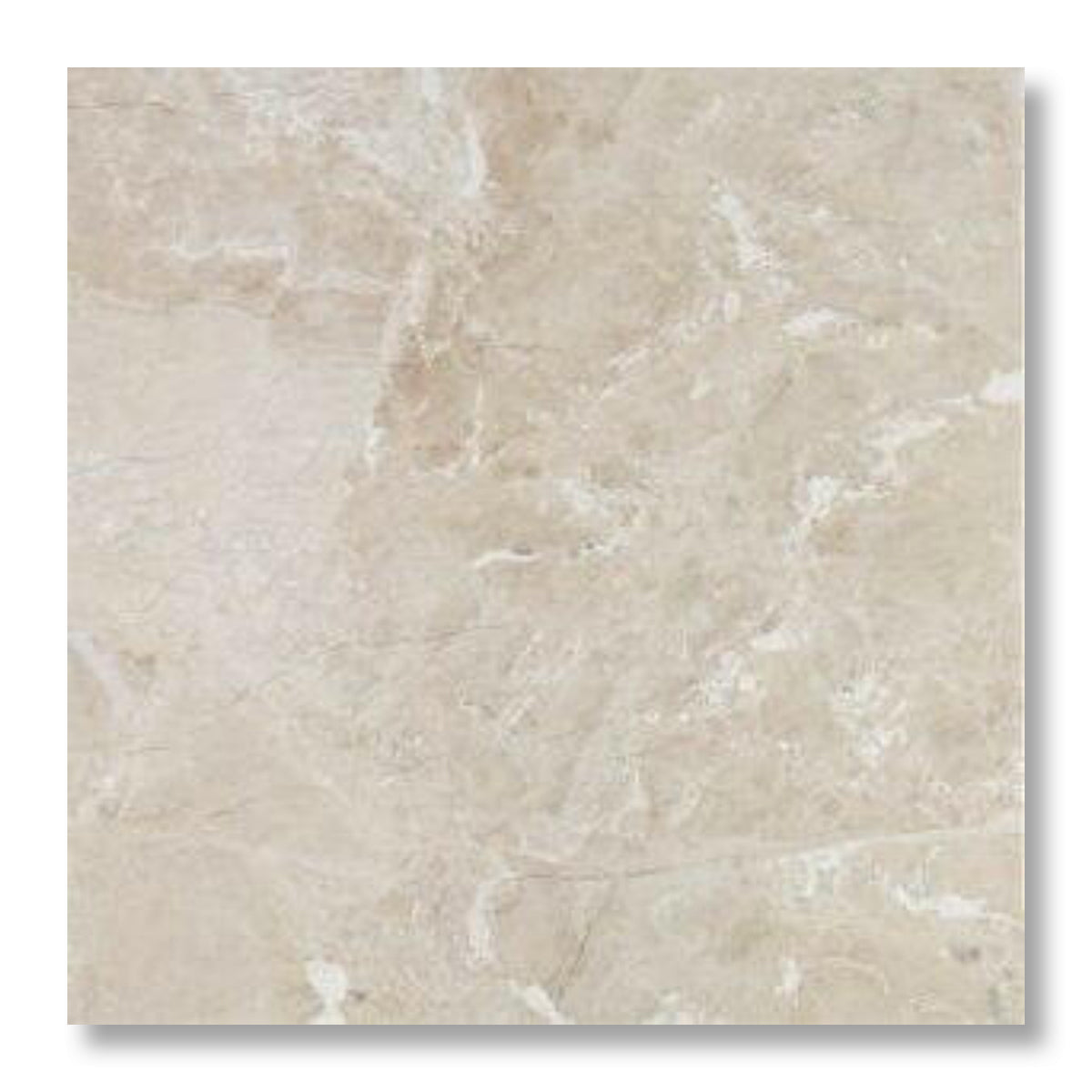 12x12 Diano Royal (Queen Beige) Marble Polished Tile - American Tile Depot