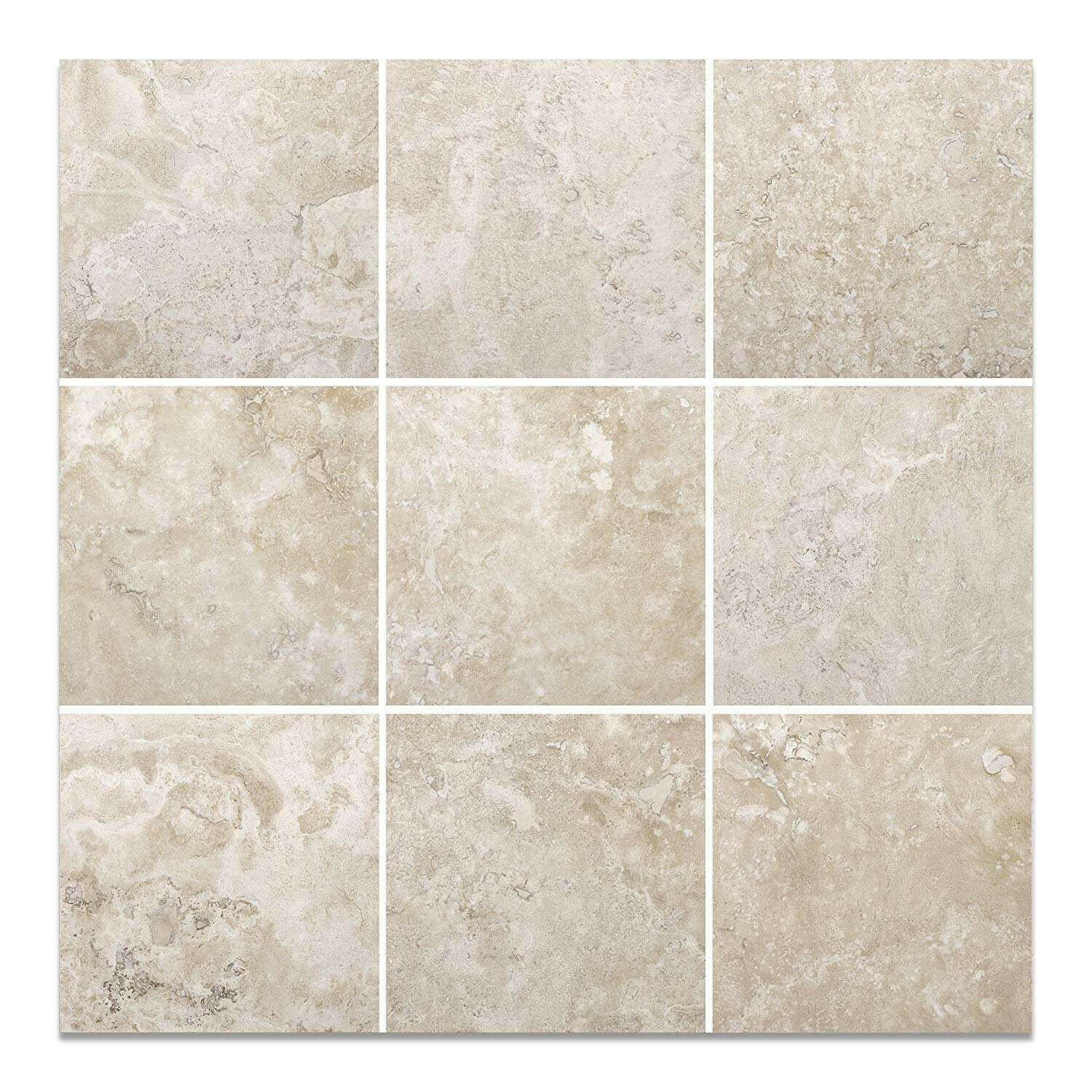 12x12 Durango Cream Travertine Filled & Honed Tile 12x12 Durango Cream Travertine Filled & Honed Tile - American Tile Depot