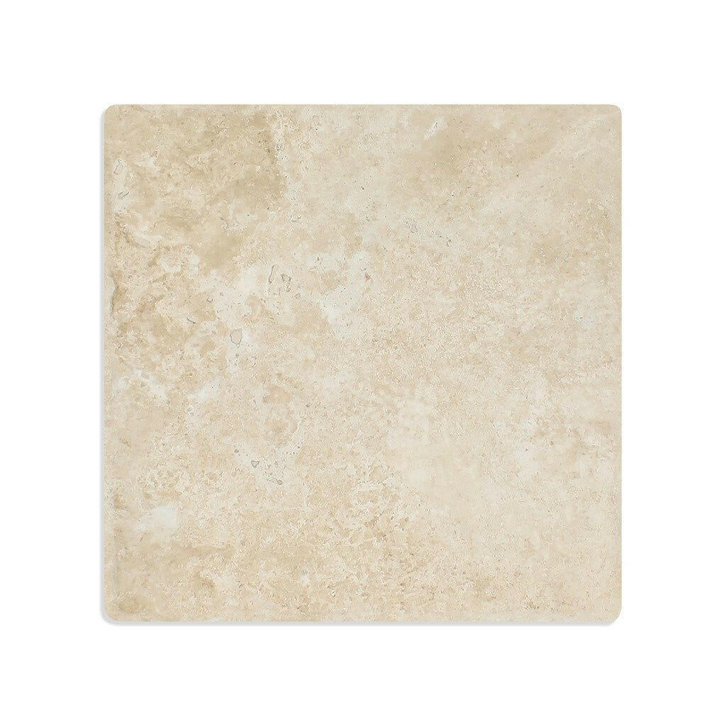 12x12 Durango Cream Travertine Tumbled Tile 12x12 Durango Cream Travertine Tumbled Tile - American Tile Depot