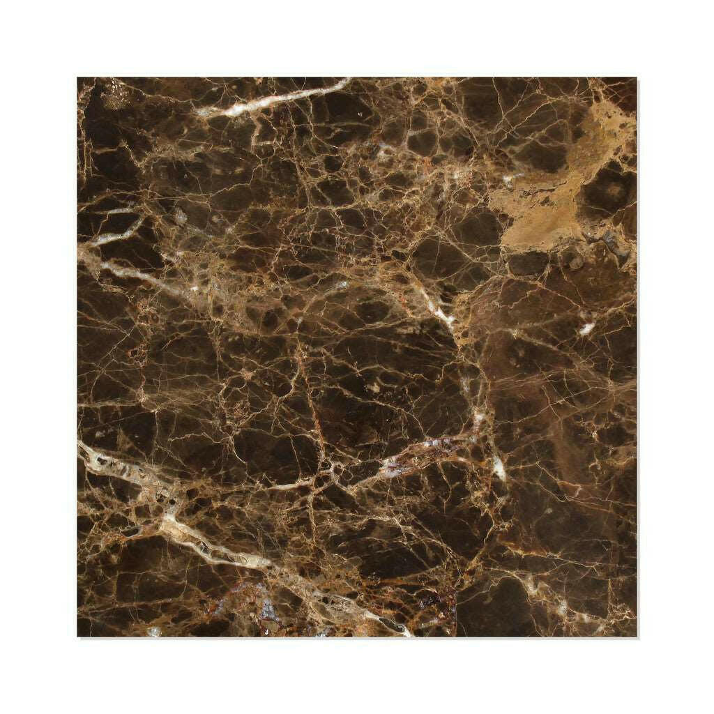 12x12 Emperador Dark Marble Polished Tile 12x12 Emperador Dark Marble Polished Tile - American Tile Depot