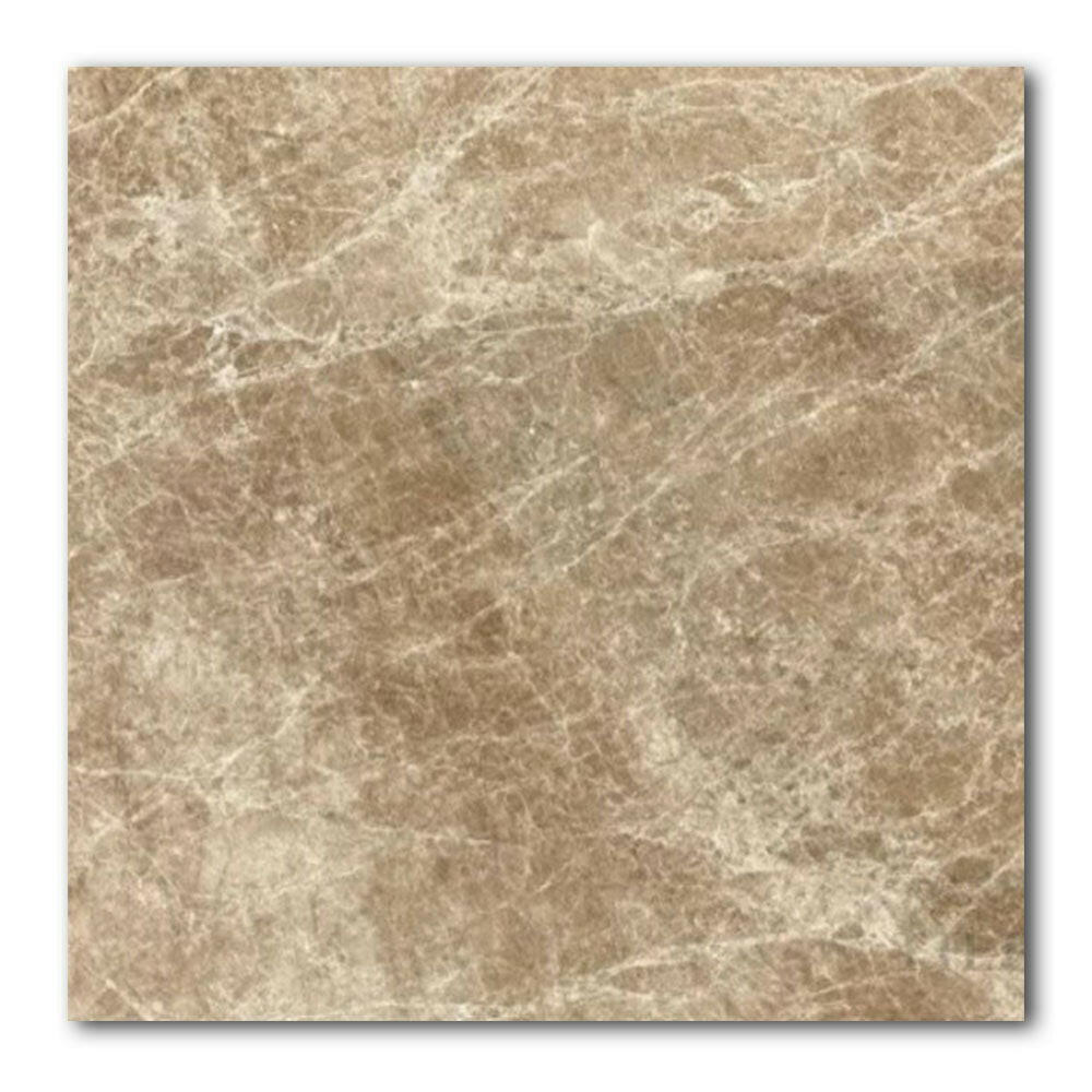 12x12 Emperador Light Marble Polished Tile 12x12 Emperador Light Marble Polished Tile - American Tile Depot
