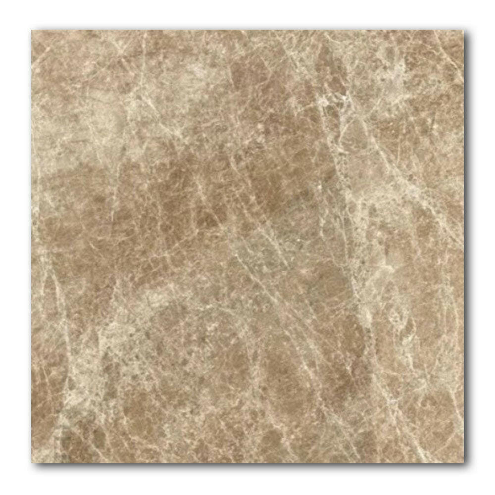 12x12 Emperador Light Marble Polished Tile 12x12 Emperador Light Marble Polished Tile - American Tile Depot