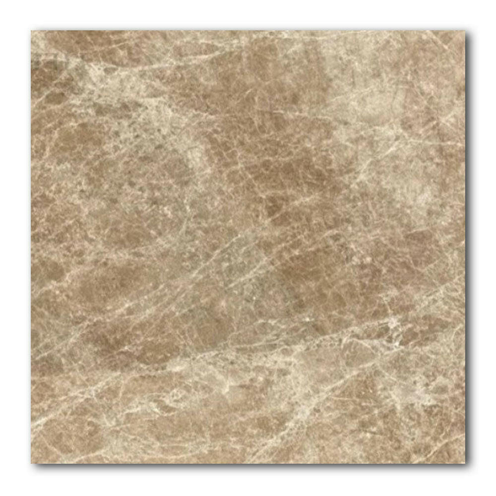 12x12 Emperador Light Marble Polished Tile 12x12 Emperador Light Marble Polished Tile - American Tile Depot