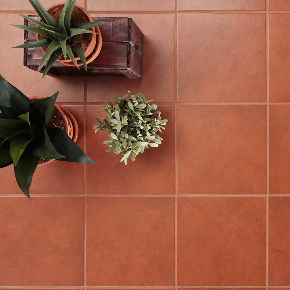 12x12 Faenza Terra Matte Terracotta Look Ceramic Tile 12x12 Faenza Terra Matte Terracotta Look Ceramic Tile - American Tile Depot
