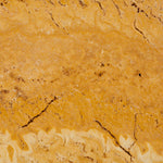 12x12 Gold / Yellow Travertine Tumbled Tile - American Tile Depot