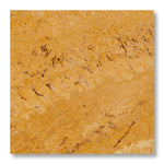 12x12 Gold / Yellow Travertine Tumbled Tile - American Tile Depot