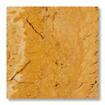 12x12 Gold / Yellow Travertine Tumbled Tile - American Tile Depot