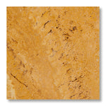 12x12 Gold / Yellow Travertine Tumbled Tile - American Tile Depot