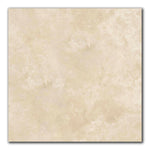 12x12 Ivory Travertine Filled & Honed Tile - American Tile Depot
