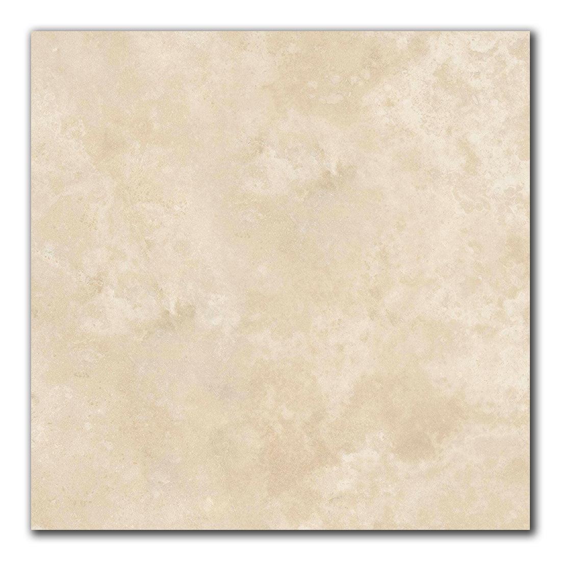 12x12 Ivory Travertine Filled & Honed Tile - American Tile Depot