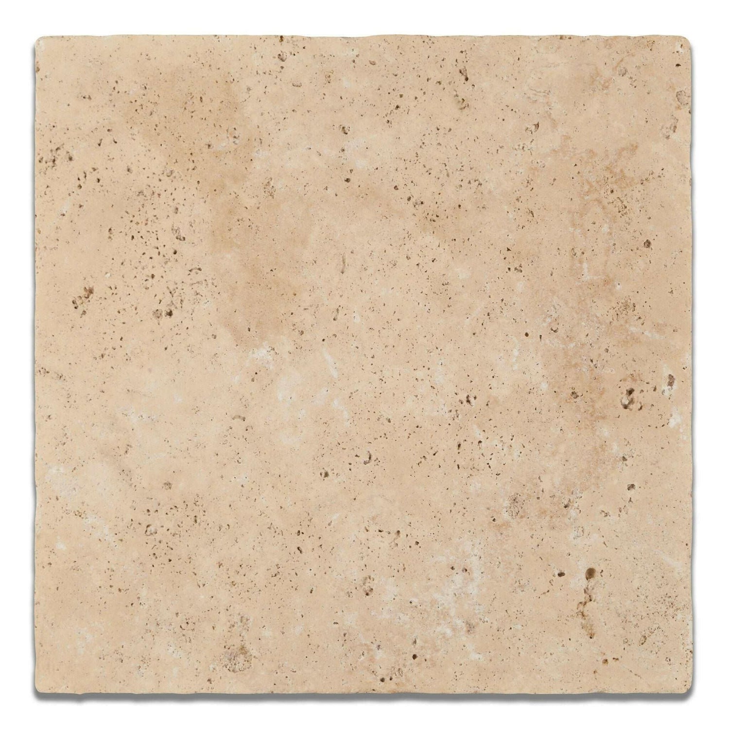 12x12 Ivory Travertine Tumbled Tile 12x12 Ivory Travertine Tumbled Tile - American Tile Depot