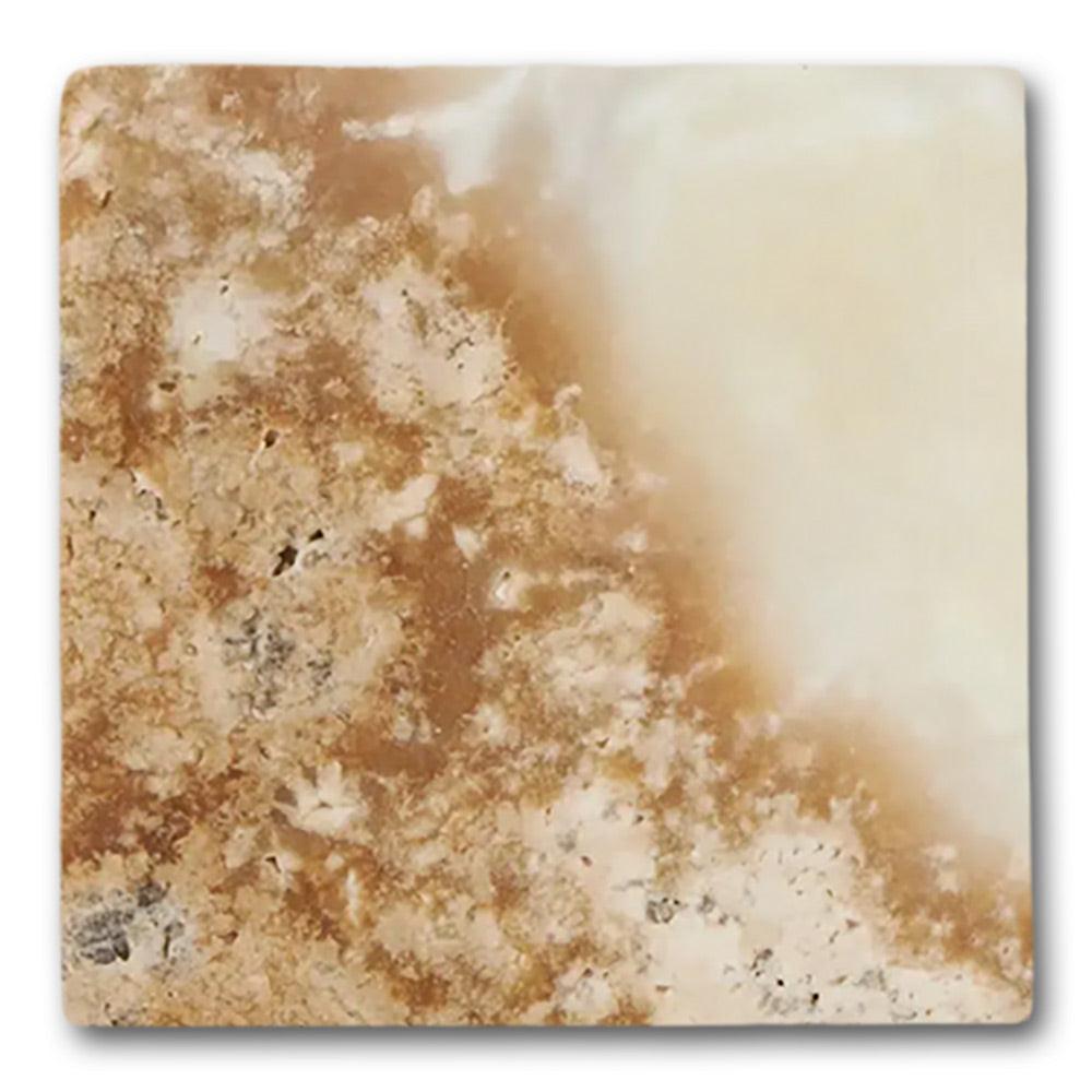 12x12 Latravonya Travertine Tumbled Tile - American Tile Depot