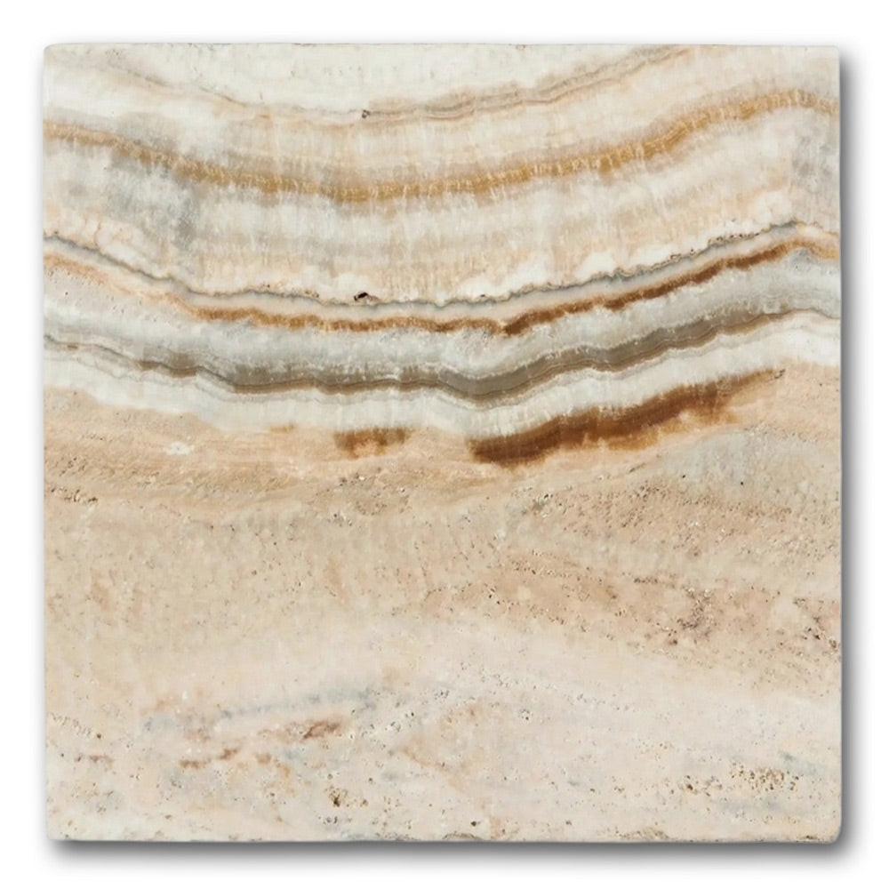 12x12 Latravonya Travertine Tumbled Tile - American Tile Depot