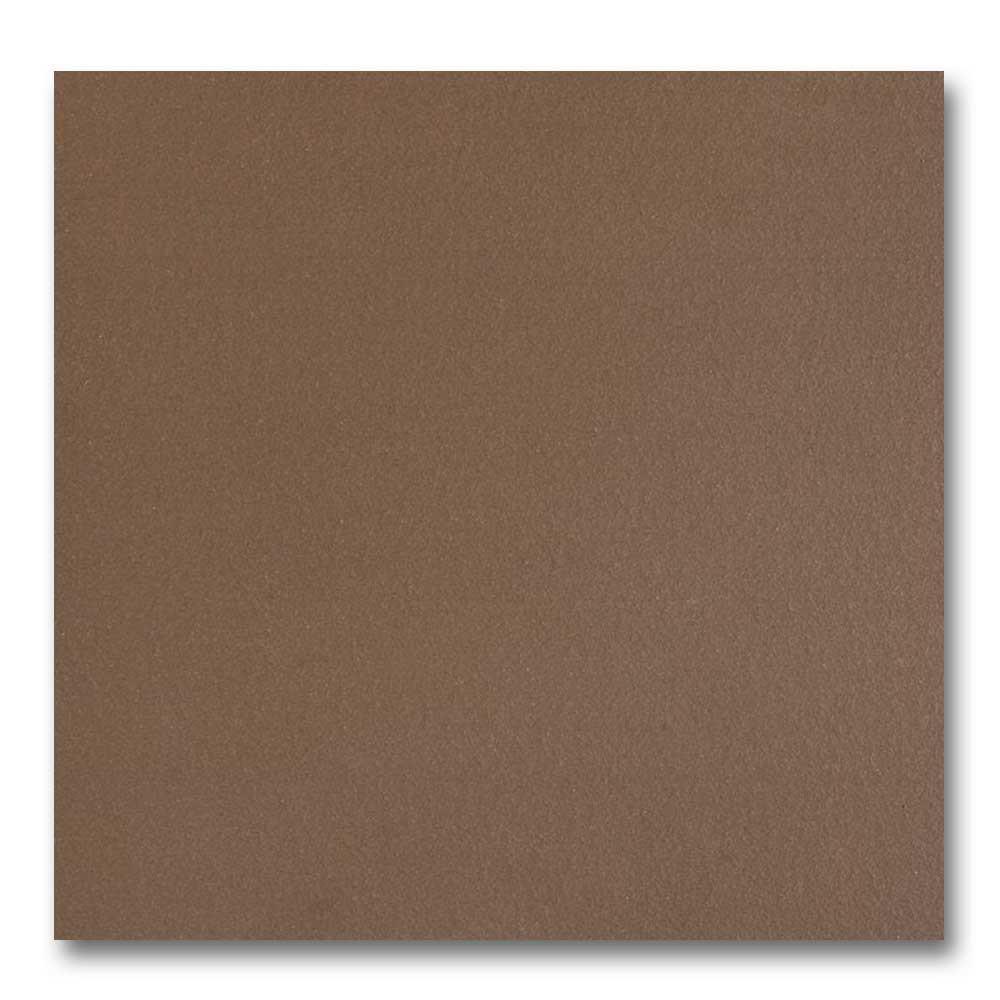 12x12 Mocca Smooth Quarry Tile - American Tile Depot