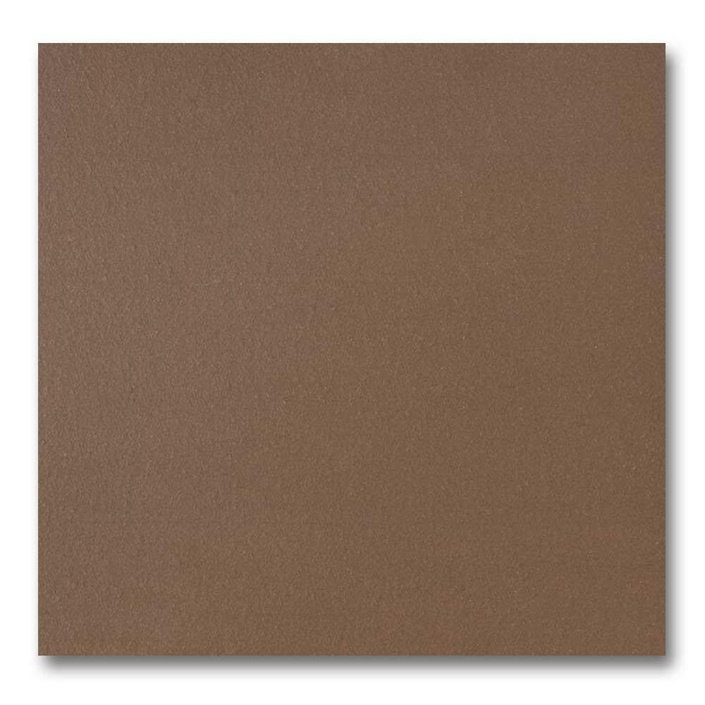 12x12 Mocca Smooth Quarry Tile - American Tile Depot