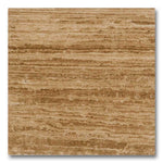 12x12 Noce Exotic Travertine (Vein-Cut) Filled & Polished Tile - American Tile Depot